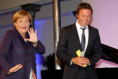Kanzlerin  mit WM Ge