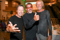 Norbert Dobeleit, Sascha Hehn, Carlo Thraenhardt "Golf 4 Good Trophy 2021" Netzwerker Abend im Maximilian Hotel in Bad Griesbach am 03.09.2021Foto: BrauerPhotos / J.Reetz